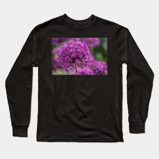 Powerflower Long Sleeve T-Shirt by OVP Art&Design